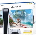 Pack Console Sony PS5 Standard B  Horizon Forbidden West  Manette sans fil DualSense